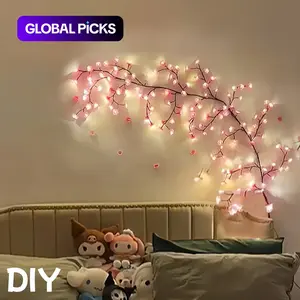 LED Tree-Shaped String Light String Light, USB-Powered LED Lighted Decorative Wall Light LED Ambient Lighting Strip Light for DIY Wreaths, Room Decor, Weddings & Holiday Celebrations, LED Light Strips Led Ambient Light