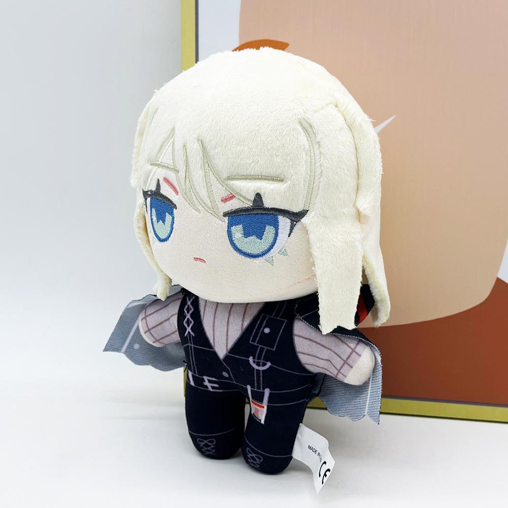 20CM Kawaii Original Limbus Company Plush Toys  Cotton Doll Game Peripherals Plush Dolls Dante Faust Don Quixote Palm Gift
