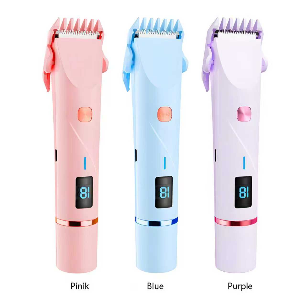Electric Bikini Trimmer for Women, Rechargeable 2 in 1 Body & Facial Hair Removal, Waterproof Wet & Dry Use Trimmer for Women, Winter & New Year Gift, Valentine's Day Gift, Cordless Hair Trimmer