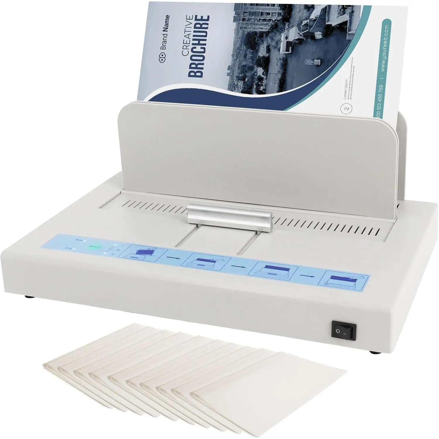 Thermal Binding Machine 500 Sheets Capacity, Book Binding Material Thermal Binding Machine 500 Sheets Capacity, Book Binding Material