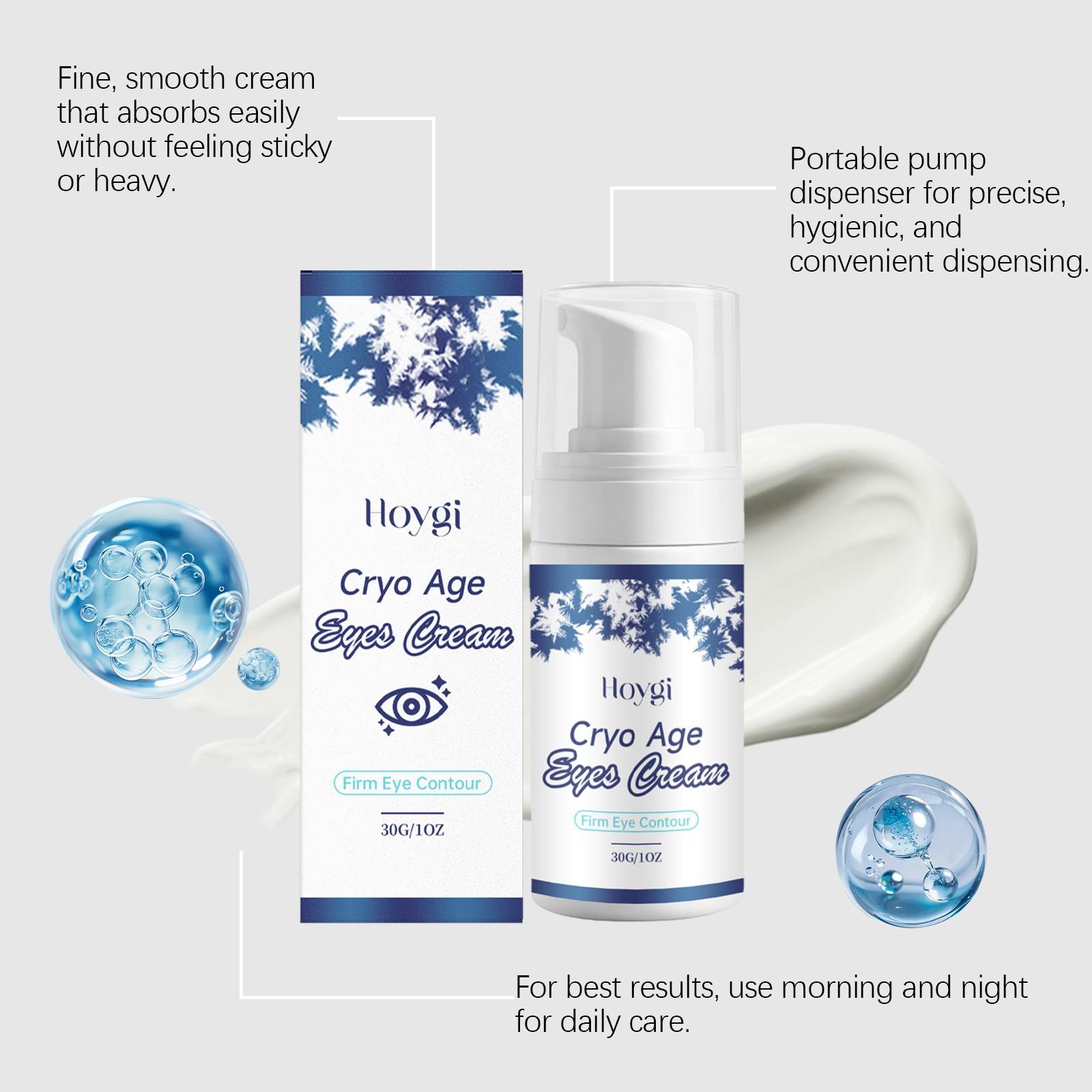 Hoygi Eye Cream 30g, Gentle Nourishing Eye Care, Refreshing Radiance, Daily Use, Easy Absorption, Moisturizing Eye Balm