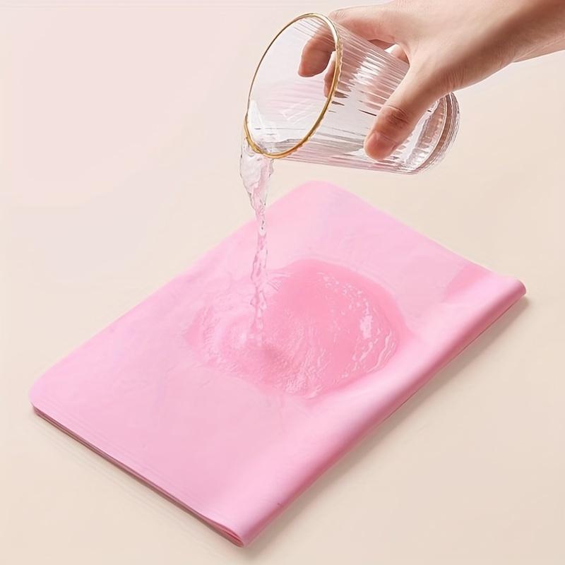 Premium 6-Pack Shammy Cloth for Car Drying or Daily Cleaning Reusable Cleaning Cloths Absorbent Detailing Cloth Super Absorbent Suede Towel Reusable Shammy Towel for Car - Scratch-Free Car Drying Towel No Water Marks