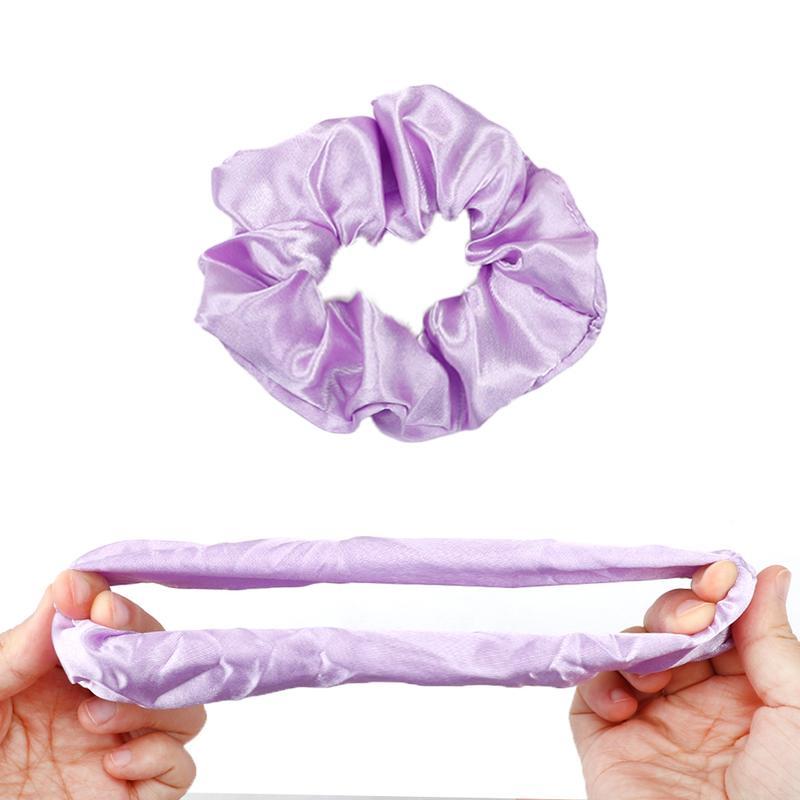 Women's Satin Headband, Imitation Silk Sleep Tie, Damage-Free Hair Accessory, Multiple Colors Available, Back-To-School Season Gift Idea