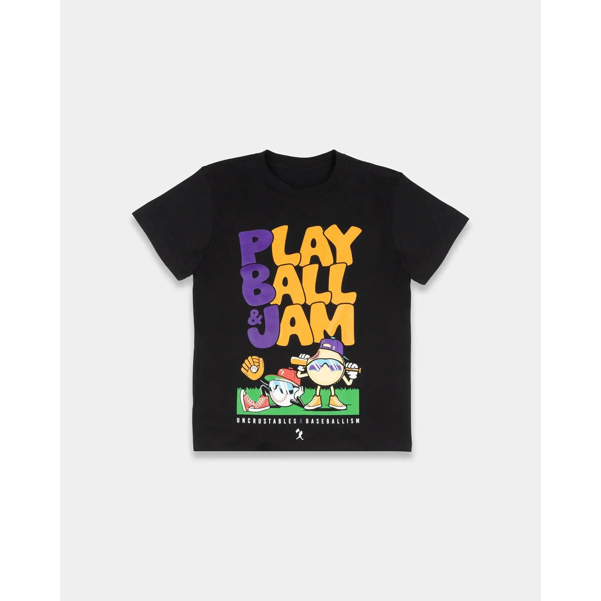 [Graphic Tee]Play Ball & Jam Youth T-Shirt - Baseballism x Uncrustables