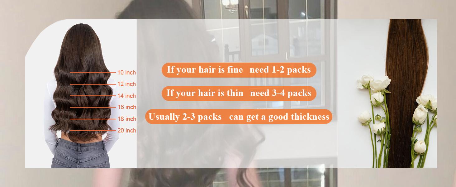 Full Shine Seamless Clip In Human Hair Extension Straight Hair 120g 8 Pcs Easy to Apply Natural Straight Remy Hairpiece #SummerVibes outdoorfun