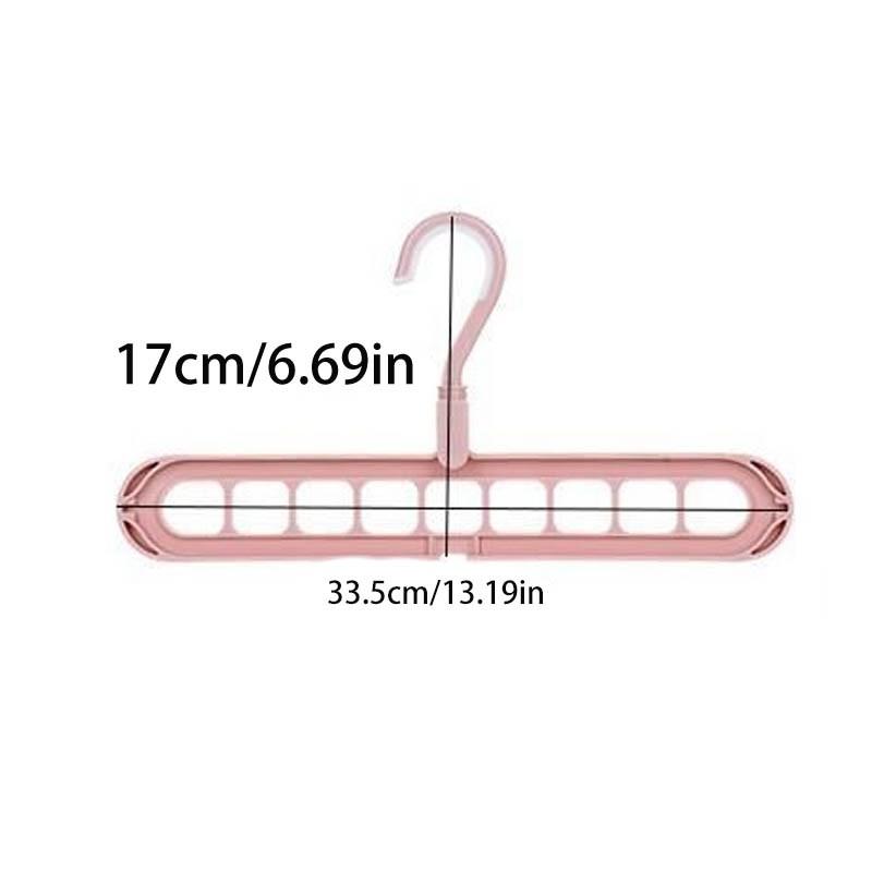 9-Grid Foldable Clothing Rack, Space-Saving Multi-Functional Clothes Hanger, Durable Storage Rack for Closets, Dorms, and Boutiques