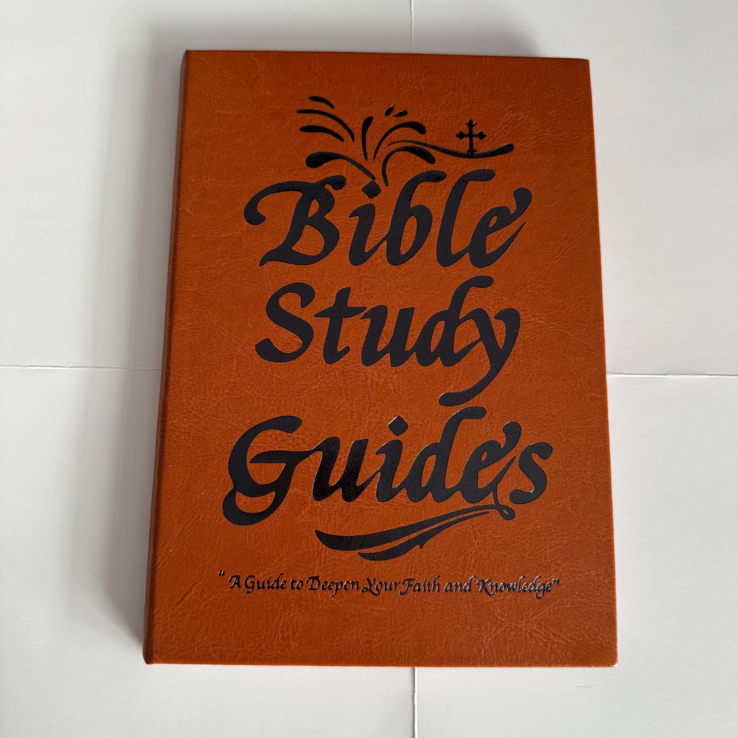 Bible Study Guides, 66-Page Bible Study Guide Comprehensive Scripture Study Tool with Prompts Prayer Journal Notebooks Based On Religious Beliefs Faith Gift for Christian Baptism