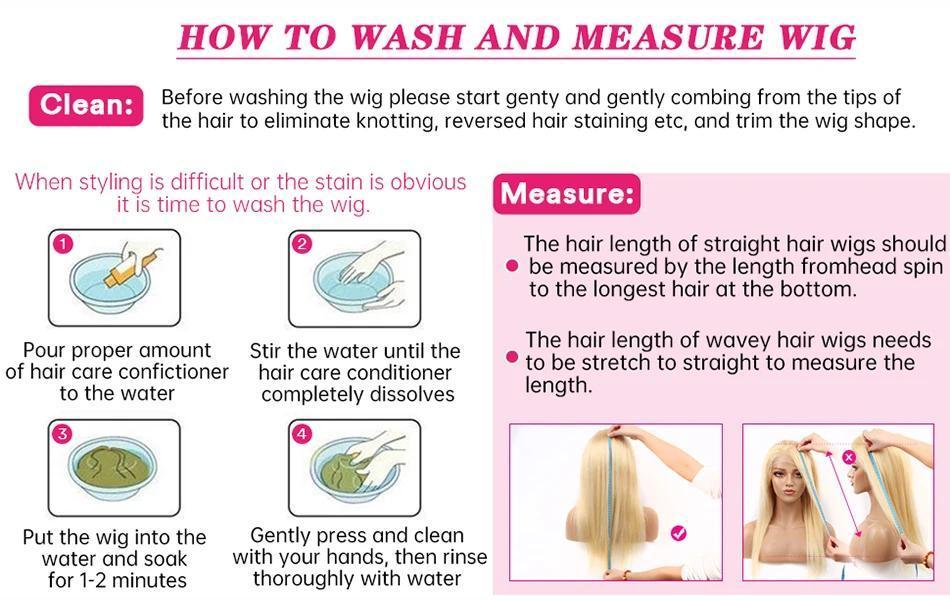 13X6 HD Transparent Straight Lace Front Wigs For Women Natural Black Human Hair Lace Frontal Wig Pre Plucked Hairline 180 Density