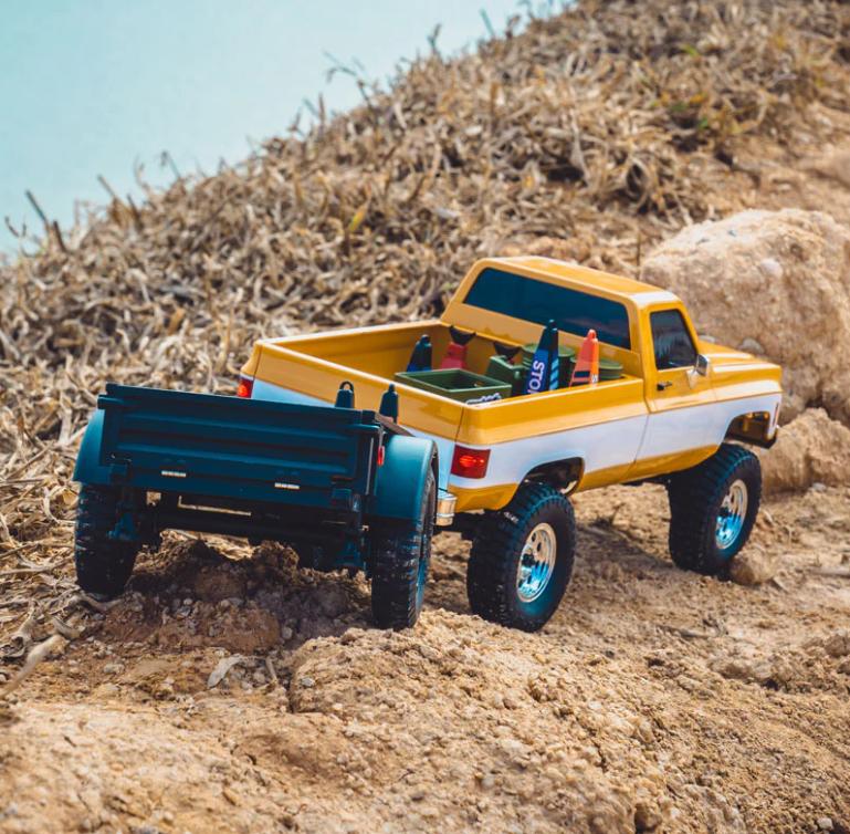 FMS 18 proportions  FCX18 Chevrolet K10 V2 RTR LIVE