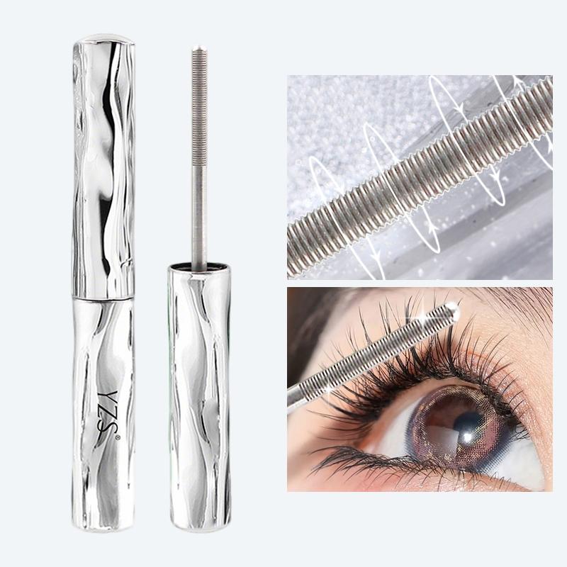 Waterproof Mascara with Gabg Spiral Brush Head, Long-Lasting Volumizing Formula, Easy-To-Use for Beginners, Ideal for Curling Eyelashes, Enhancing Mascara, Voluminous Lengthening Mascara