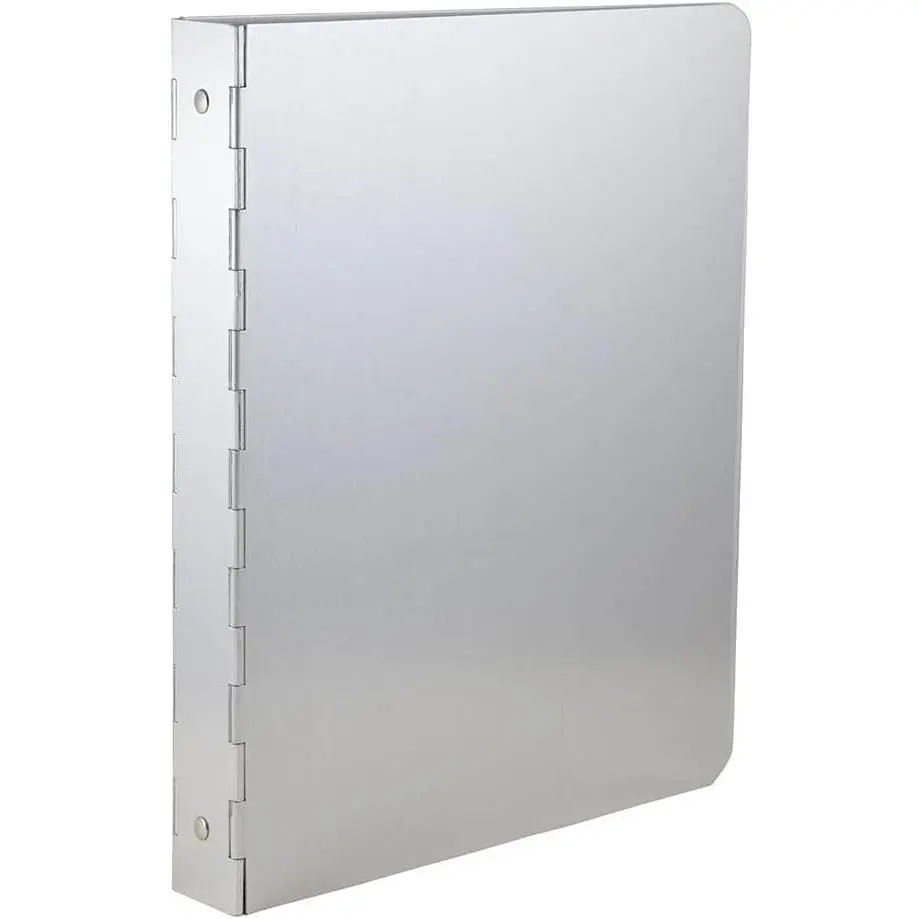 Aluminium 1 inch Binders - Silver 3 Ring Aluminum Binder - Sold Individually