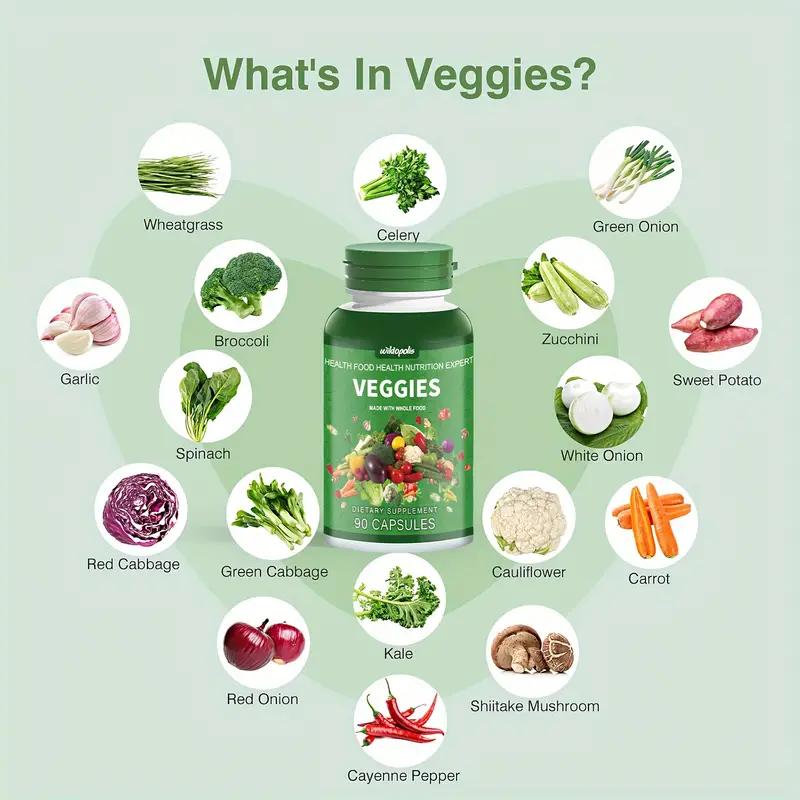 Wildopolis - Fruit and Vegetable Supplements, 100% Natural Fruit and Vegetable Vitamins, Vegetable and Fruit Supplements for Women, Men and Kids