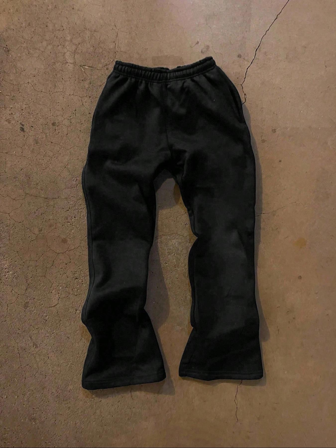 After the Saint Goth Graphic Tracksuit, with Avant-Garde Patches and Bold Text, Street Style for Fashion Enthusiasts