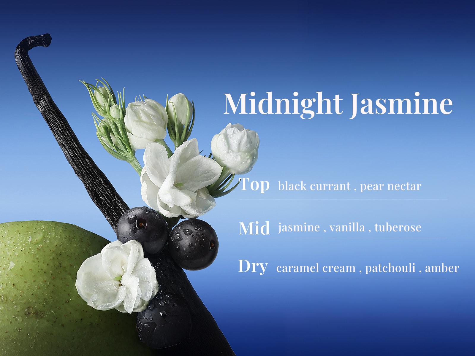 New Sttes Perfume 06# (Midnight Jasmine) – Eau de Parfum for Women – Richer Scent, Longer Lasting – Black Currant, Jasmine, Vanilla – Perfumes & Fragrances(100ml / 3.4 fl oz) New Sttes Perfume 06# (Midnight Jasmine) – Eau de Parfum for Women – Richer Scent, Longer Lasting – Black Currant, Jasmine, Vanilla – Perfumes & Fragrances(100ml / 3.4 fl oz)