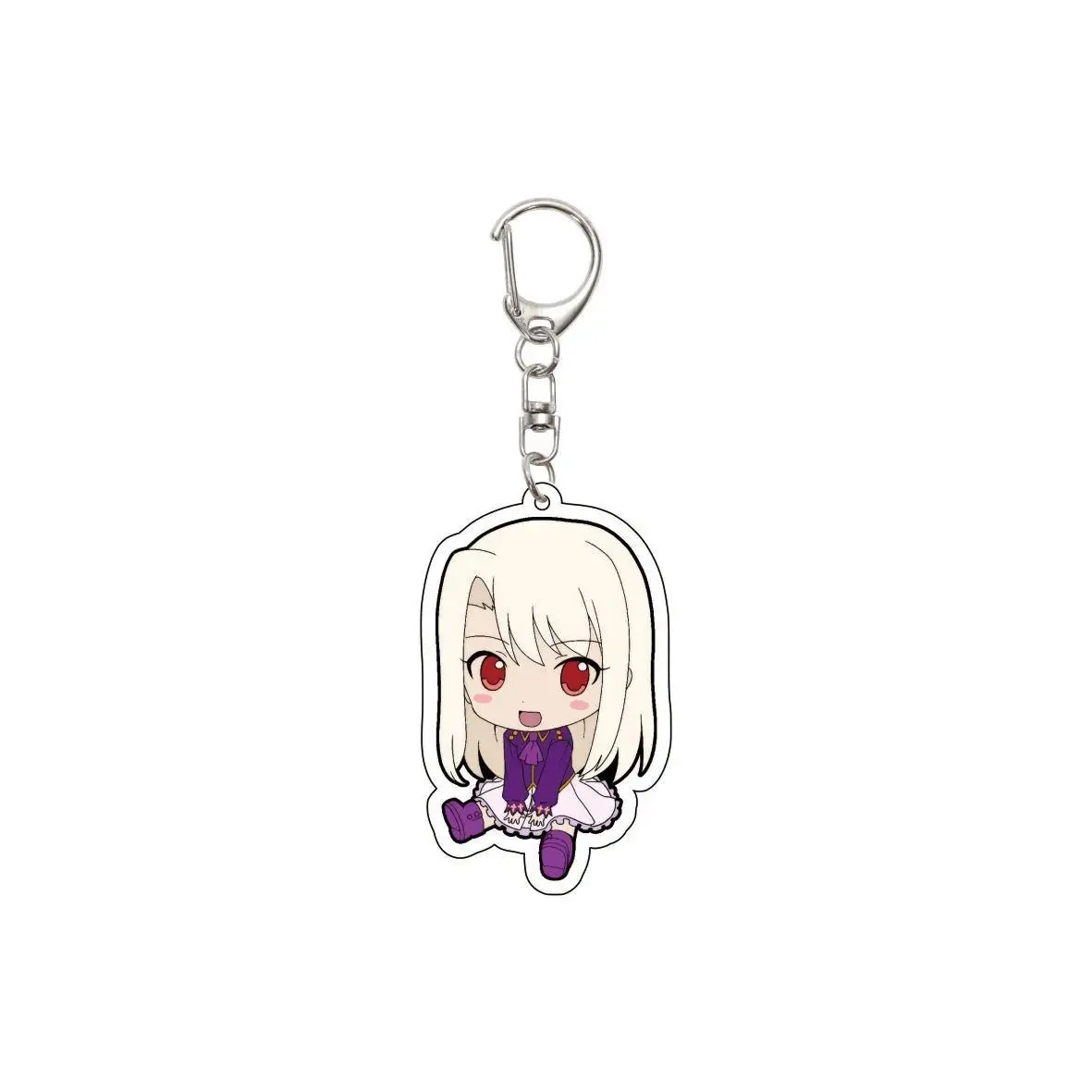 55MM Anime Fate/Grand Order Keychain Fujimaru Ritsuka Mash Kyrielight Astolfo Key Chain Acrylic Model Plate Christmas Gifts
