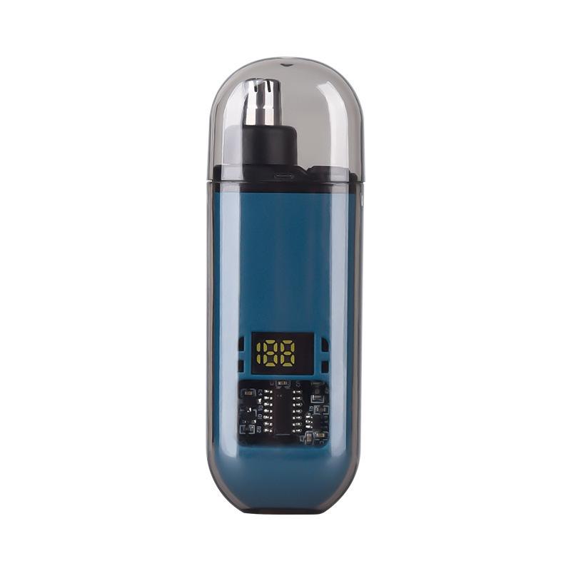 Nose Hair Trimmer for Men Women Rechargeable Painless Eyebrow Facial Hair Shaver LED Display Waterproof Dual Edge Blades Clipper Compact Portable IPX7 Safe Distance Trimming Nose Hair Trimmer for Men Women Rechargeable Painless Eyebrow Facial Hair Shaver LED Display Waterproof Dual Edge Blades Clipper Compact Portable IPX7 Safe Distance Trimming