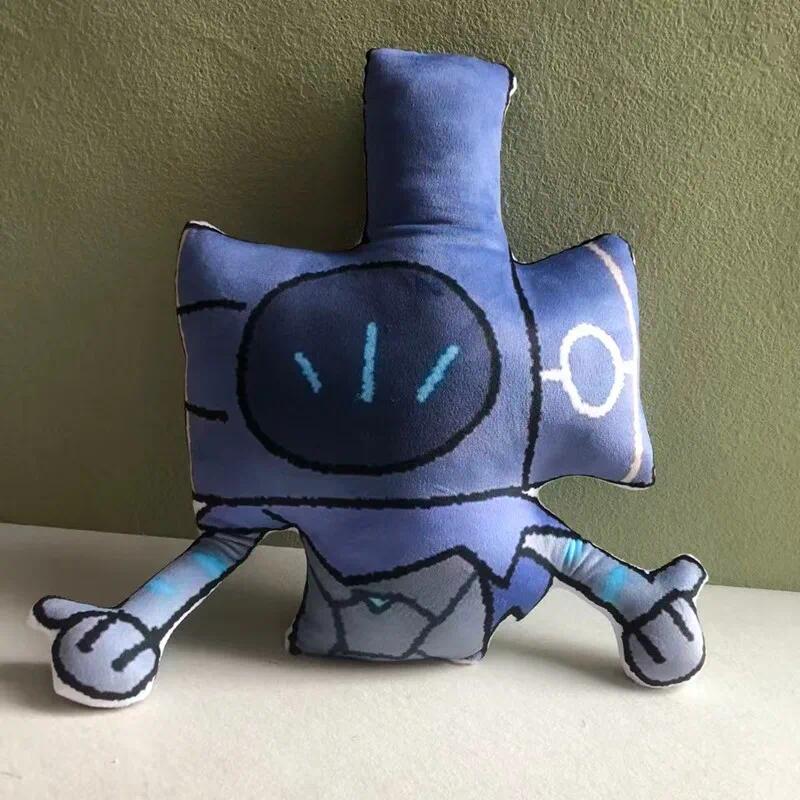 2026 New hot item Hot Valorant Abstract Doll Jett Sage Cosplay Hug Pillow Printing Dopamine Soft Toys Ornament Game Periphery Fans Birthday Gift