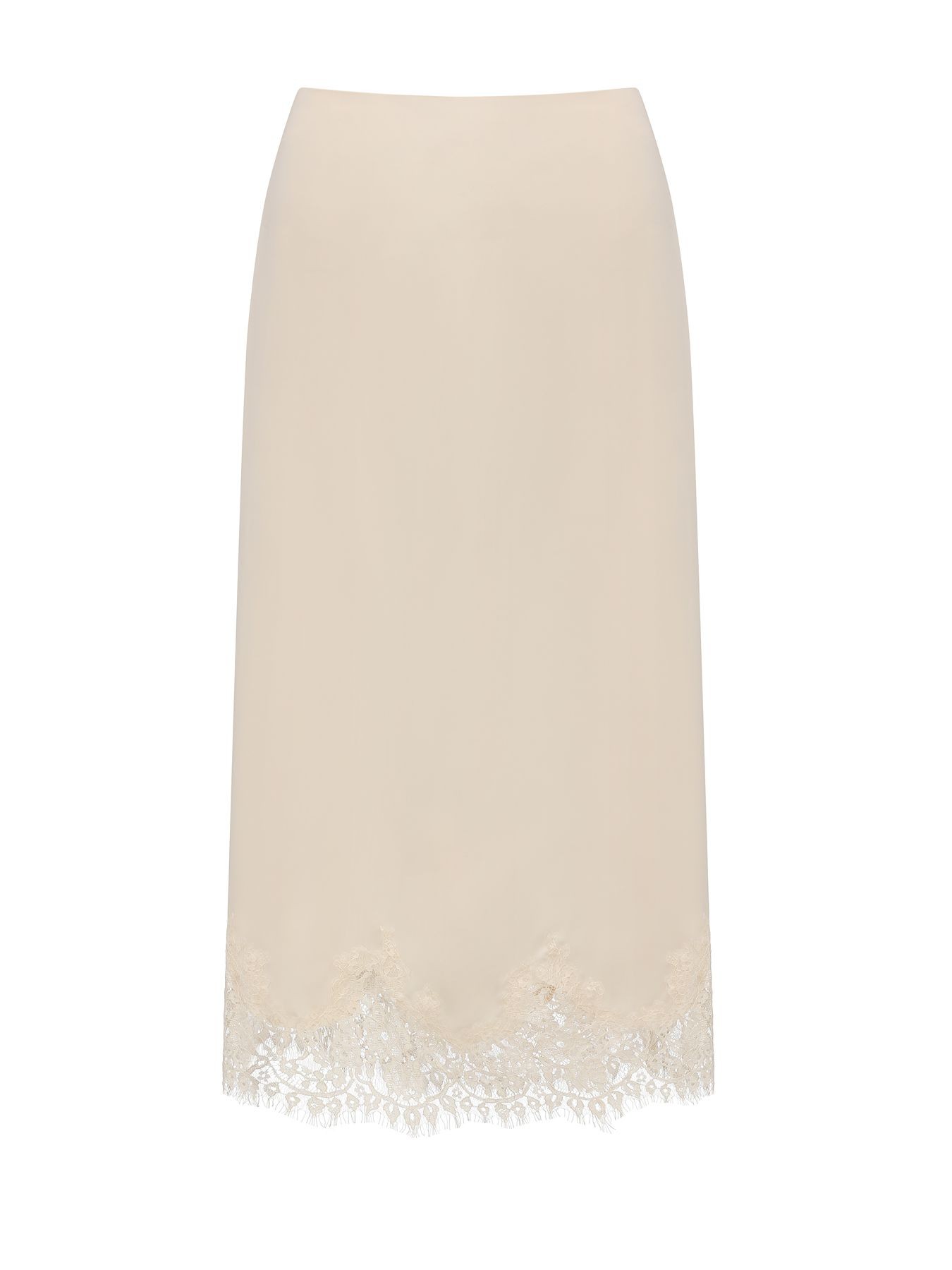 Women's Summer Spring Satin Lace Patchwork High-Waisted Skirt, Long Fitted A-Line Fashion Dress, Ideal for Daily Travel Wear, Lace Trim Skirt