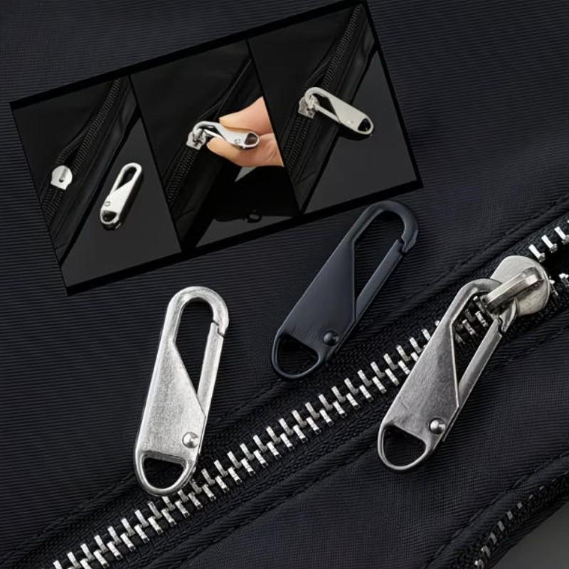 Detachable Sliding Zipper Pulls, Universal Replacement Zippers, Easy Installation, Suitable for Bags, Clothes, Backpacks, DIY Crafts
