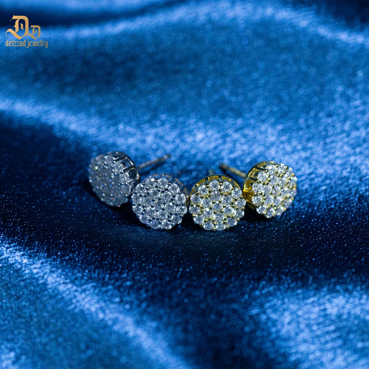 Delzzad Halo Stud Earrings Round VVS Synthetic Moissanite Earrings Jewelry S925 Perfect Birthday Mother’s Day Christmas Gift for Men Women Silver Earrings Golden Earrings Wedding Set Delzzad Halo Stud Earrings Round VVS Synthetic Moissanite Earrings Jewelry S925 Perfect Birthday Mother’s Day Christmas Gift for Men Women Silver Earrings Golden Earrings Wedding Set