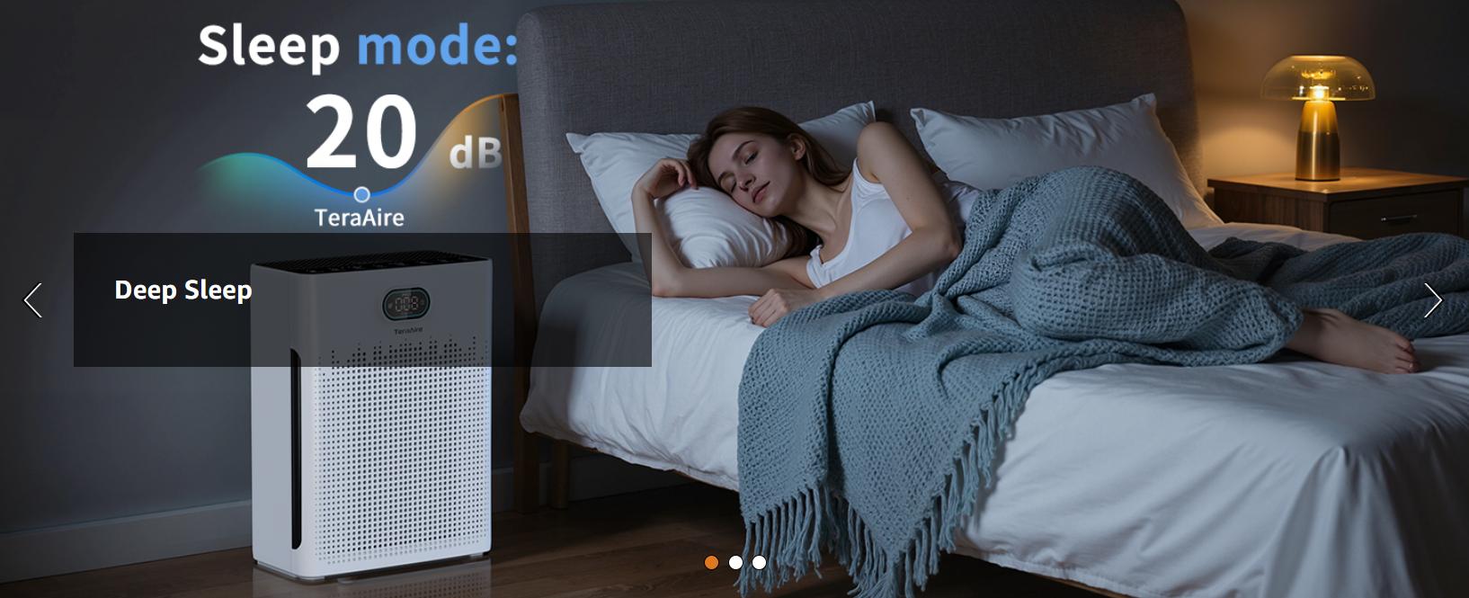 TeraAire HEPA Air Purifier for Home - Covers Up to 2200 Ft², with PM2.5 Air Quality Monitor, Pet Mode, Timer & Washable Pre-Filter | Reduces Smoke, Odor, Pet Dander, Pollen + Fragrance Sponge fresh air fix TeraAire HEPA Air Purifier for Home - Covers Up to 2200 Ft², with PM2.5 Air Quality Monitor, Pet Mode, Timer & Washable Pre-Filter | Reduces Smoke, Odor, Pet Dander, Pollen + Fragrance Sponge fresh air fix