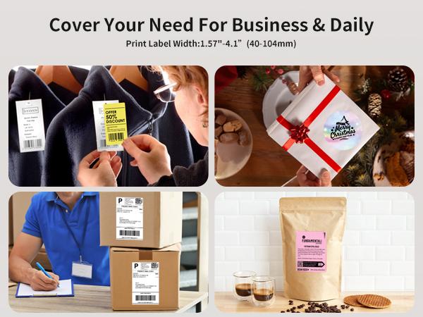 JADENS Shipping Label Printer 668BT, Bluetooth Wireless Thermal Label Printer, Compatible with iOS, Android, Windows, Mac, Chromebook, Widely Used for Etsy, Ebay, Shopify, USPS JADENS Shipping Label Printer 668BT, Bluetooth Wireless Thermal Label Printer, Compatible with iOS, Android, Windows, Mac, Chromebook, Widely Used for Etsy, Ebay, Shopify, USPS