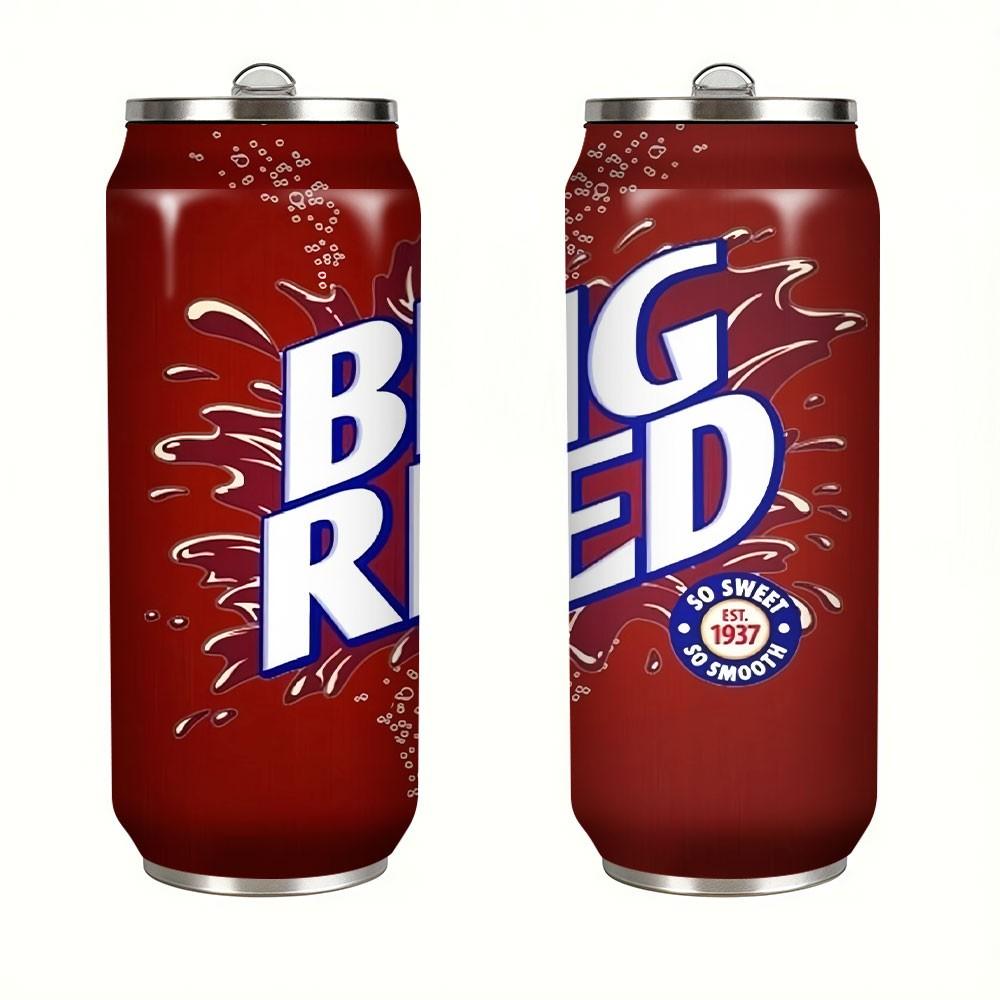 1pc 17oz Stainless Steel Insulated Coffee Cup, Dual-Layer Vacuum Insulation, Leak-Proof Lid & Straw, Ideal for Outdoor Activities