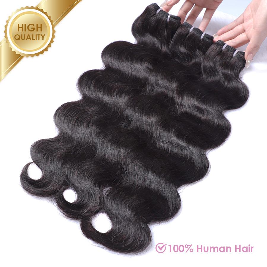 Pizazz Hair Body Wave Human Hair Bundles Salon Quality Brazilian Virgin Bundles 100% Human Hair