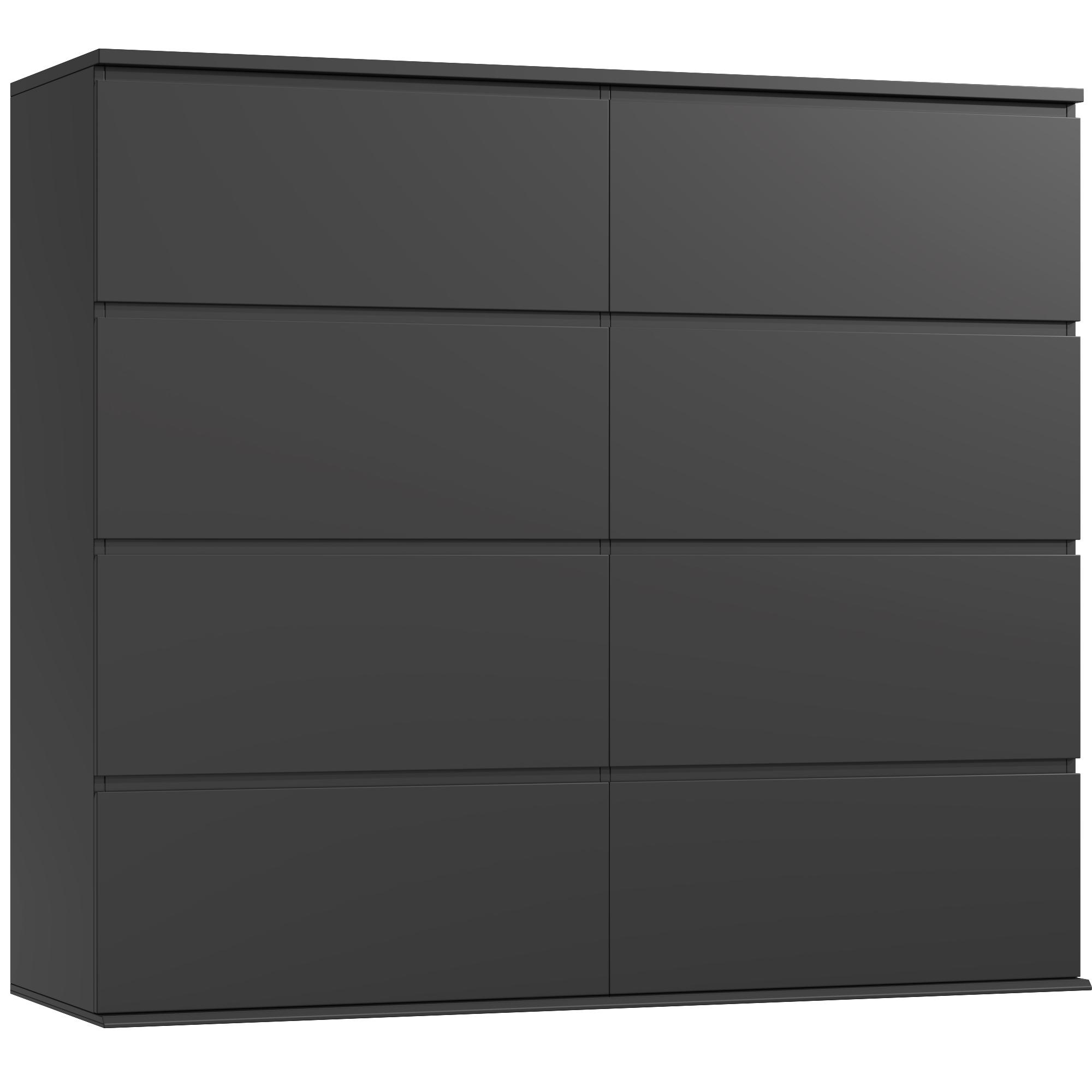 FOTOSOK 8 Drawer Dresser for Bedroom, Modern Wood Dressers with Deep Drawers for Living Room