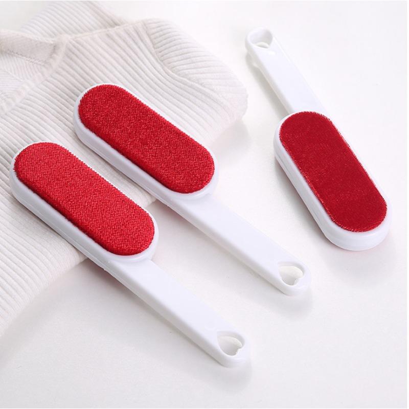 2pcs，Double-Sided Static Lint Brush, Cashmere Coat Fuzz Remover, Bed Sheet Duster, Home Dust & Lint Cleaner