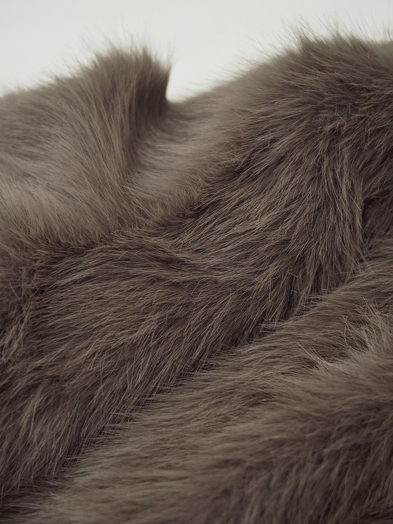 Women's Casual Fashion Hooded Faux Fur Fitted Coat, Thick Woven Fabric Outerwear, Warm Short Winter Jacket, New Arrival