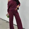 【Black Friday】Women's Long Sleeve Jumper & Pants, 2 Piece Outfit Set, Fall Basic Sweatsuit Outfits, Clothes for Lady #GLOBAL PICKS
