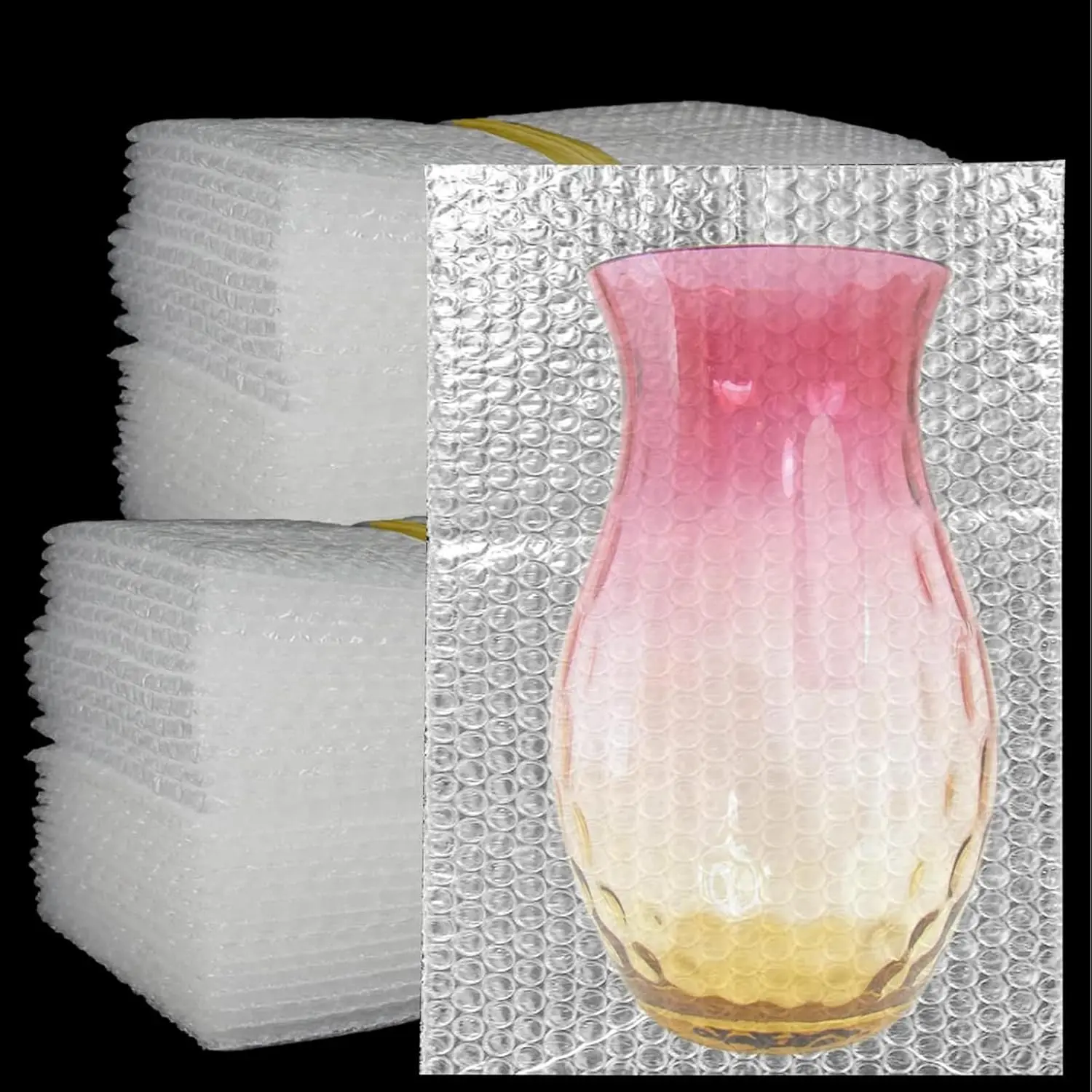 100 Transparent Bubble Bags, 30cm X 40cm Bubble Wrap for Shipping, Dual Layer Buffer Packaging for Fragile Items, China Tableware Electronics
