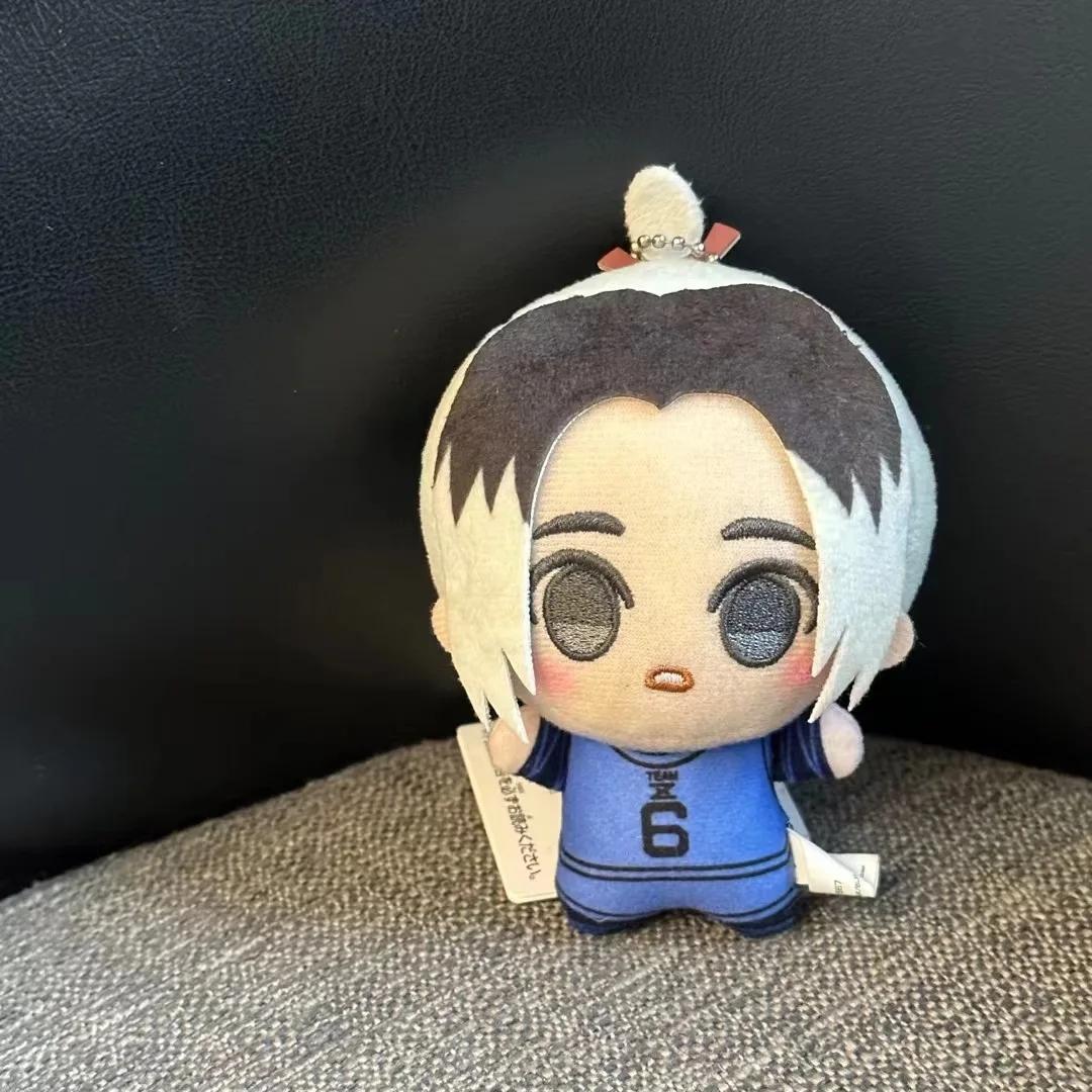 New10cm Blue Lock Plush Toy KeyChain Pendant Nagi Seishiro Chigiri Hyoma Gagamaru Gin Action Figure Soft Bag Pendant Gifts