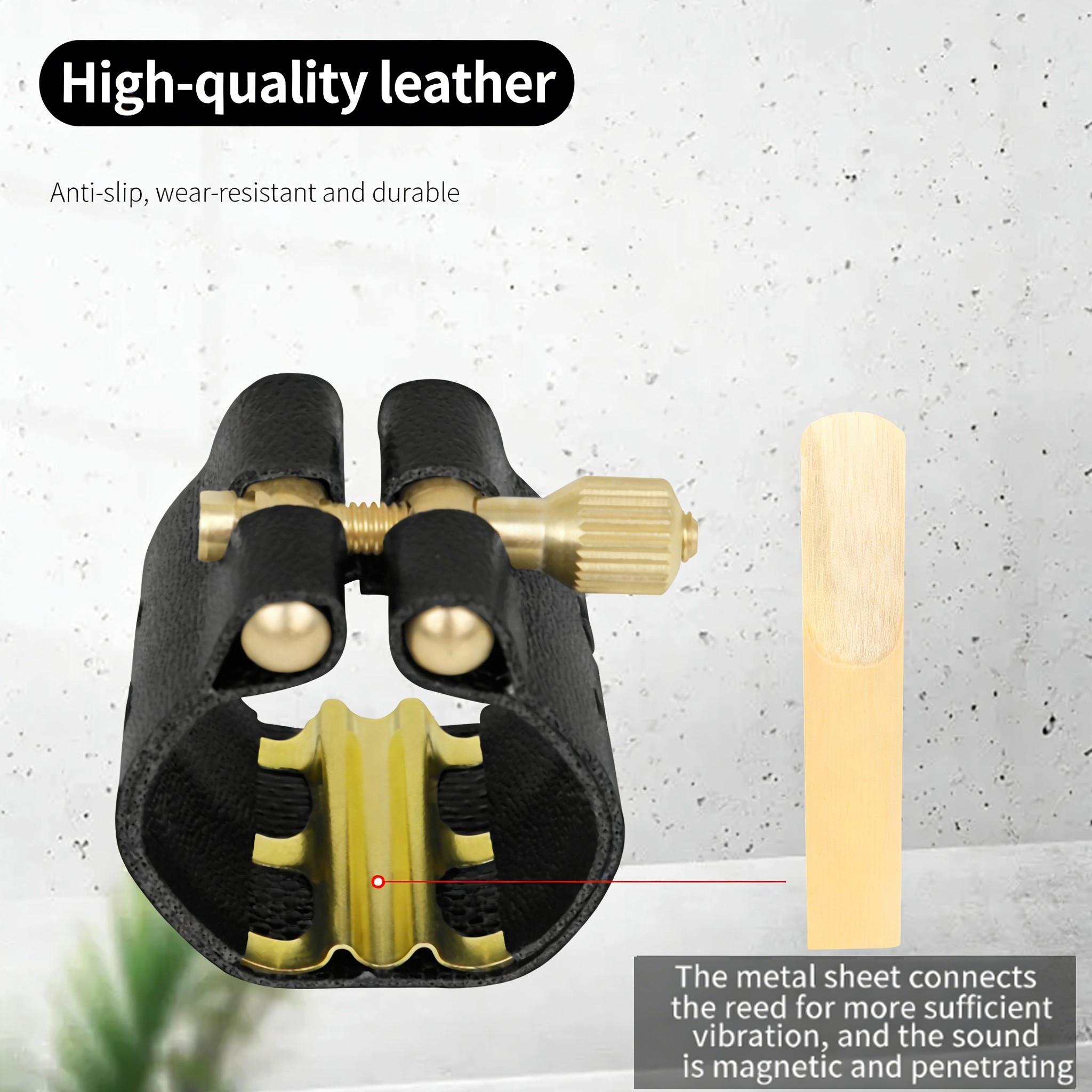 Lade Clarinet/saxophone Cap Set with Metal Buckle, Paper Box, Stable Design, Protective Mouthpiece Cover for Daily Practice & Concerts