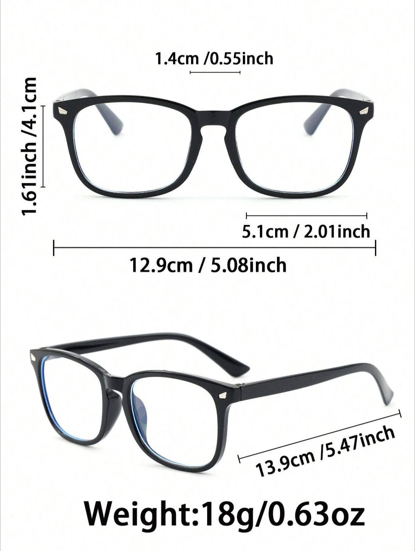 Women's 3-Pack Leopard Pattern Blue Light Glasses - Fashion Accessory Eyewear, One Size, Lightweight Everyday Eyewear for Work, Study