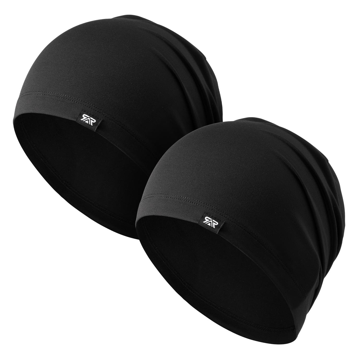 1/2/3 Pack Versatile Beanie Hats, Ear Protection Warm Cold Weather Caps, Breathable Polyester, Outdoor Running Fitness Sports Windproof Headwear, Unisex Soft Slouchy Beanie - Stay Dry Breathable for Running Gym Sleeping Commuting Daily Use