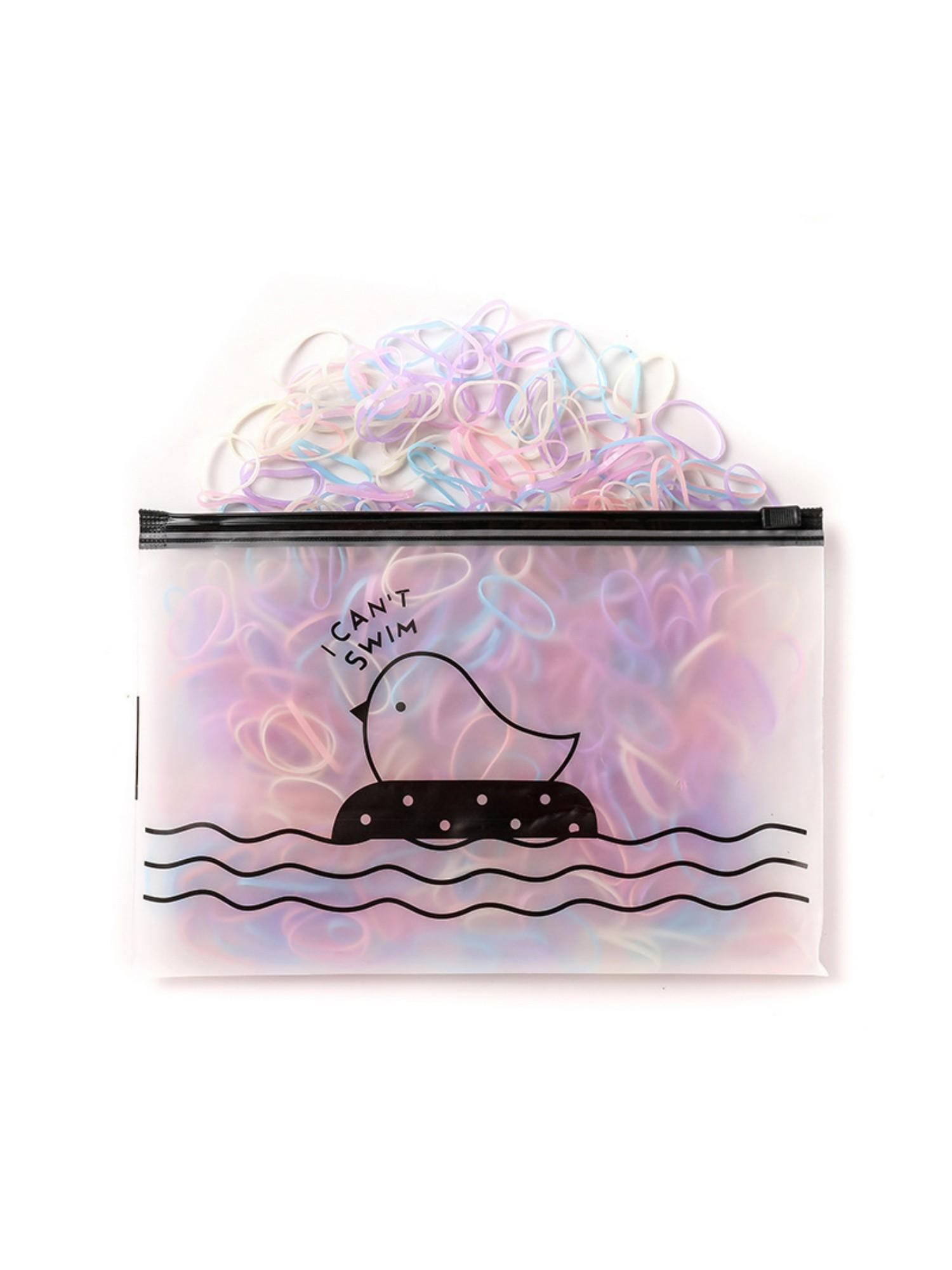 Hair Ties, Non-Damaging High Elasticity, Durable, Disposable, Baby Girls' Hairstyles, Kindergarten Special Use