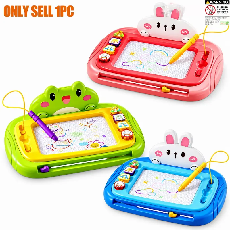 Educational and Doodle Board Toy, Colorful Erasable Tablet, Reusable Learning Sketch Board, Drawing Pad, Gift for Boys and Girls