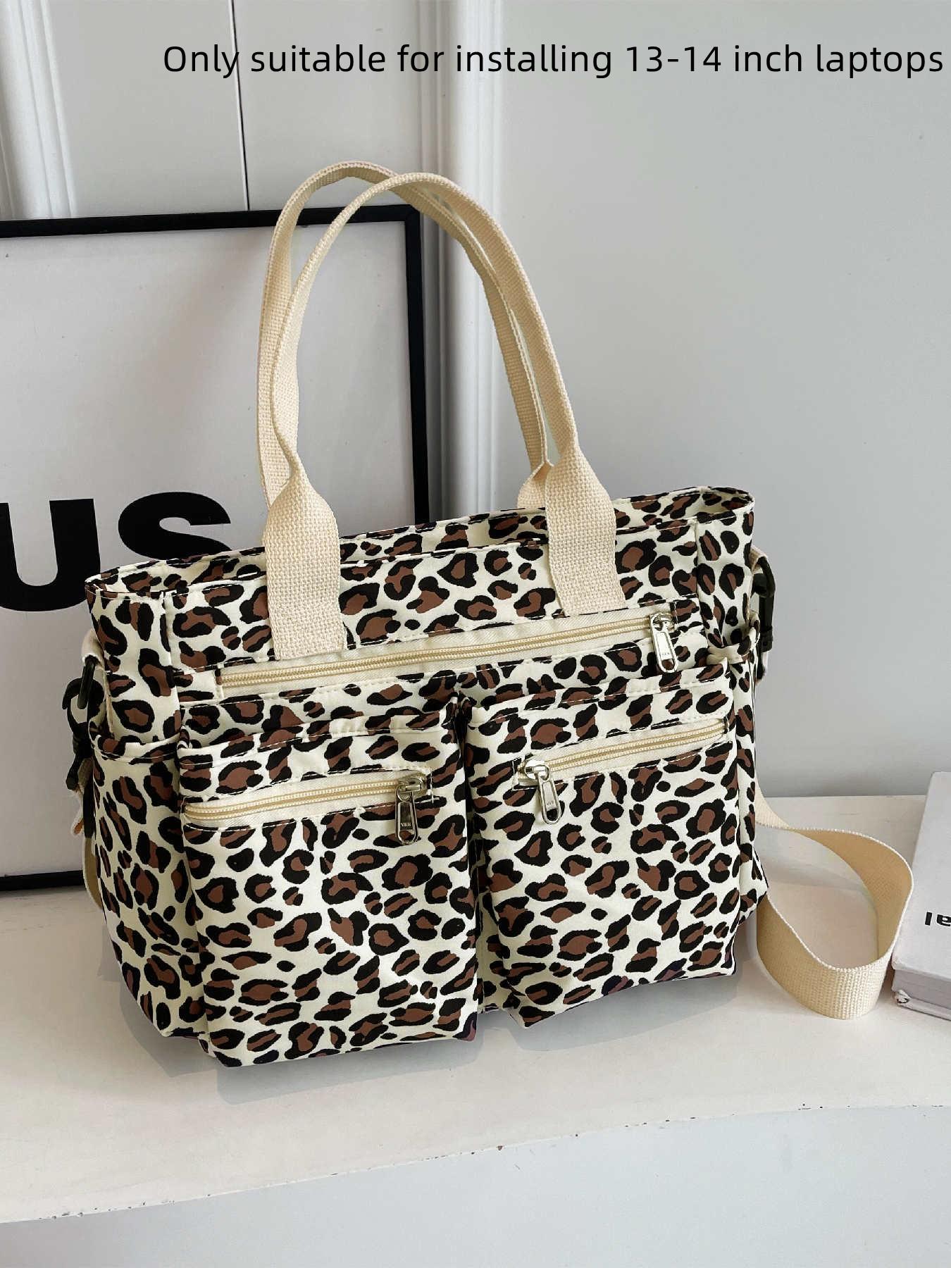 25 fall&winter Women's Casual Solid Color Zipper Crossbody Bag, Large Capacity Multi-pocket Design Portable Shoulder Bag for Daily Used, Girl Fashionable Shopping Bag