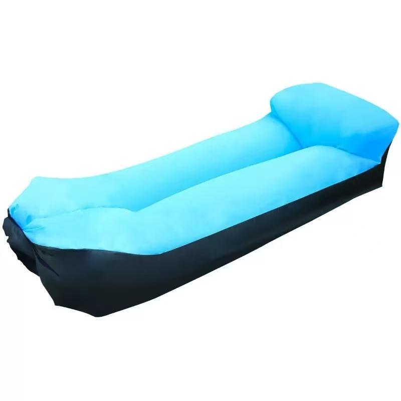 Portable Inflatable Sofa Bed, Quick Setup Self-Inflate Design, Compact Carry Bag, Durable and Comfortable, Outdoor Indoor Use
