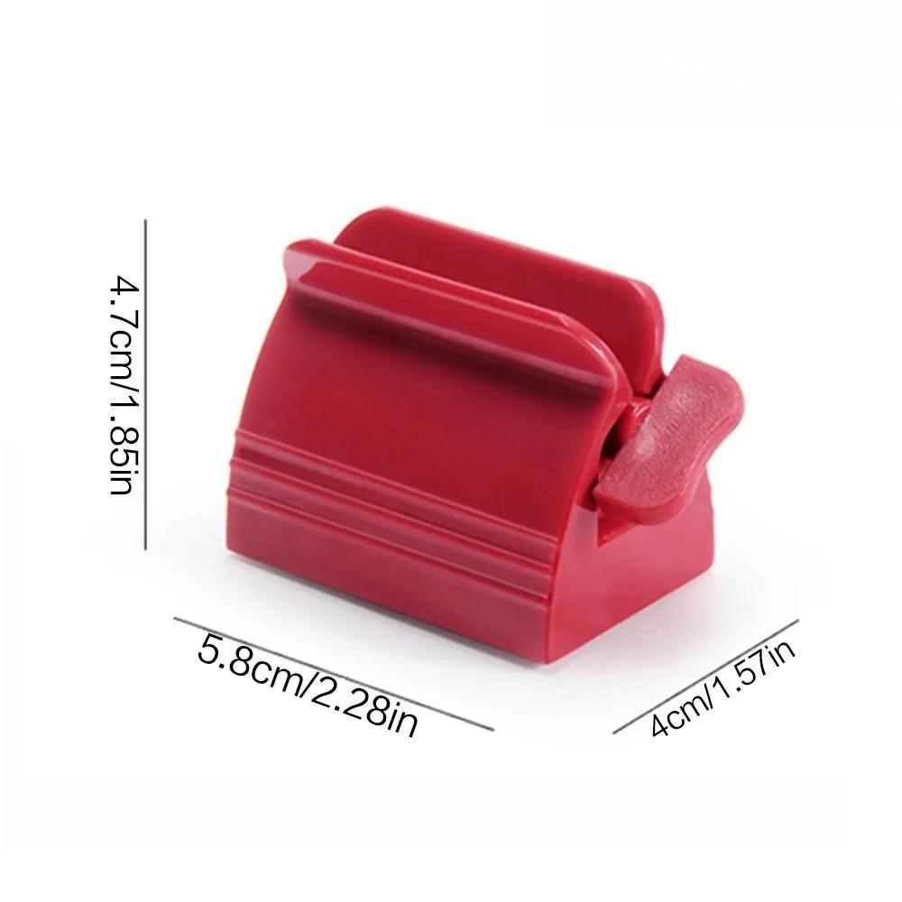 Portable Toothpaste Squeezer & Wall-Mounted Organizer: Toothpaste Holder, Space-Saving Dispenser for Tidy Counters. Easy Install, Waterproof, Fits All Tubes, Reduces Waste, Smooth Roller Design. Essential for Modern Bathrooms.