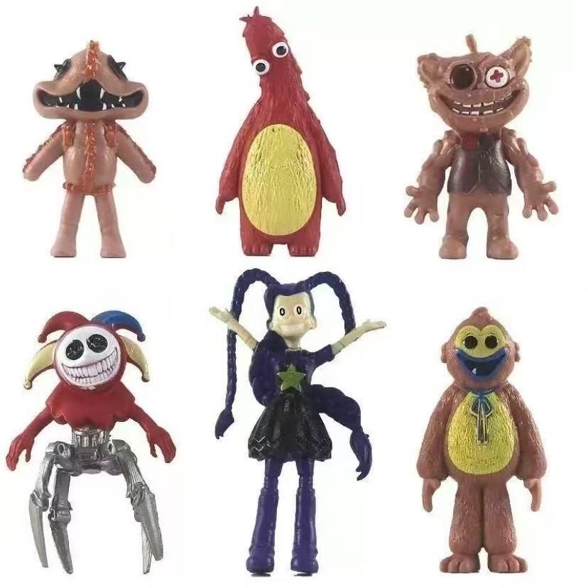 12-Piece Set Dynamic Time Series Collectible Figures, Cute Display Dolls, Perfect Gift for Fans, Unique Decorative Items