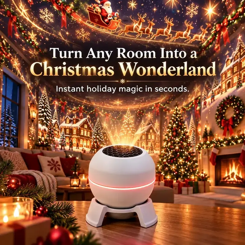 [Special Promotion]Magical Christmas Projection Night Light – Transform Any Room Into A Holiday Wonderland, Christmas Gift Lamp Illuminated Nativity decorative lights