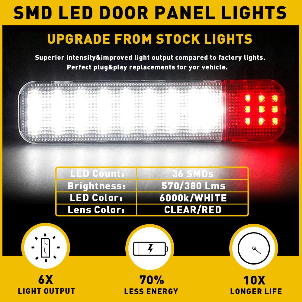 LED Door Courtesy Light For Chevy Silverado Suburban Tahoe GMC Sierra Yukon