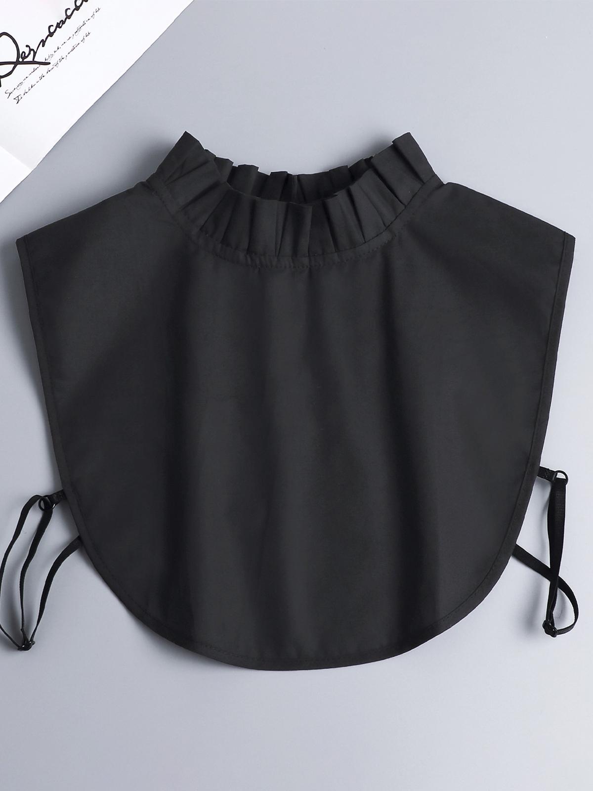 White detachable collar Simulated Collar For Decorating Cotton Jacquard European Lace Half Collar Shirt Dickey Collar fakes Collar Shirt For Women