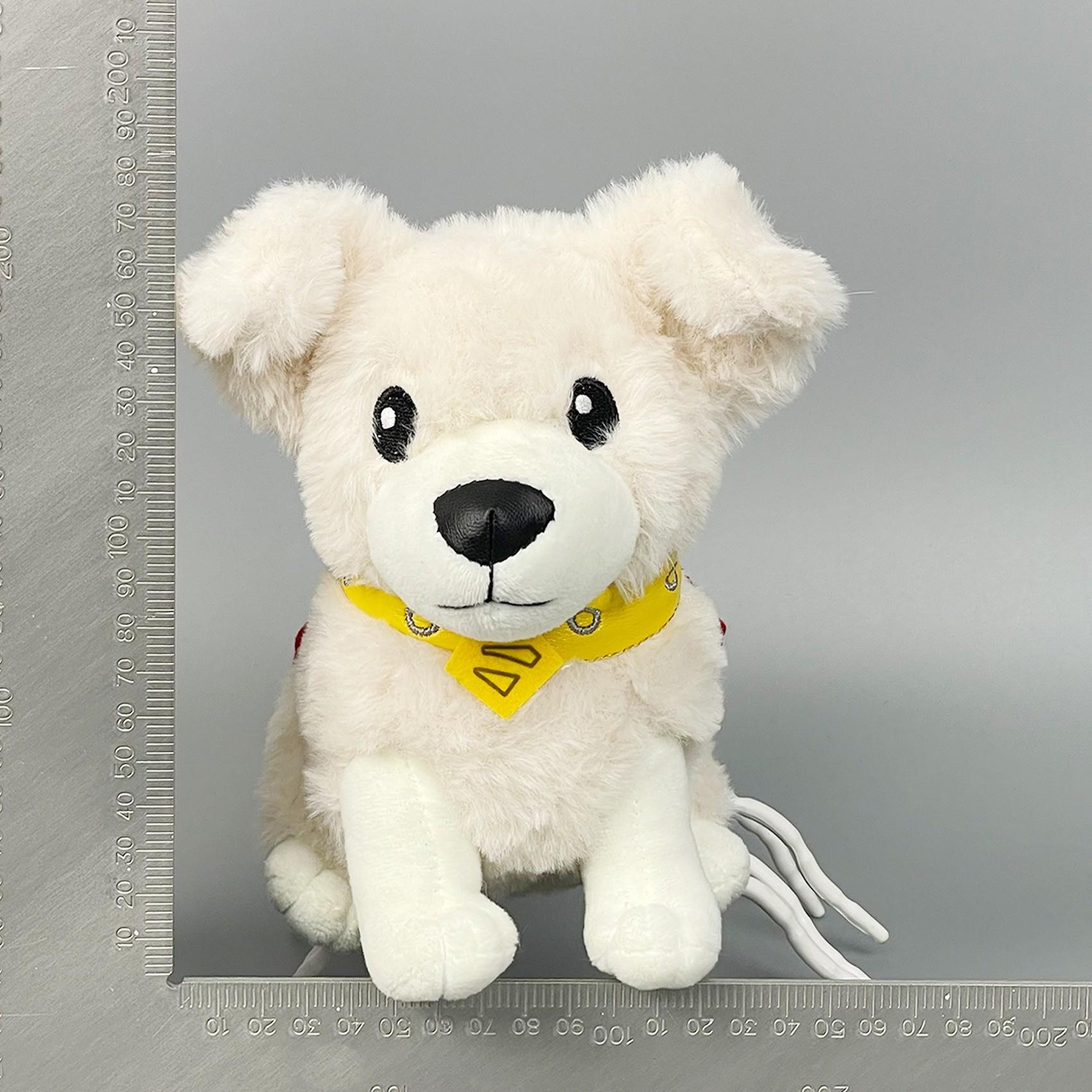 New Superman Dog Plush Toy, Realistic Superman Series Puppy Stuffed Doll, Soft and Cuddly Superman-Themed Gift for Kids