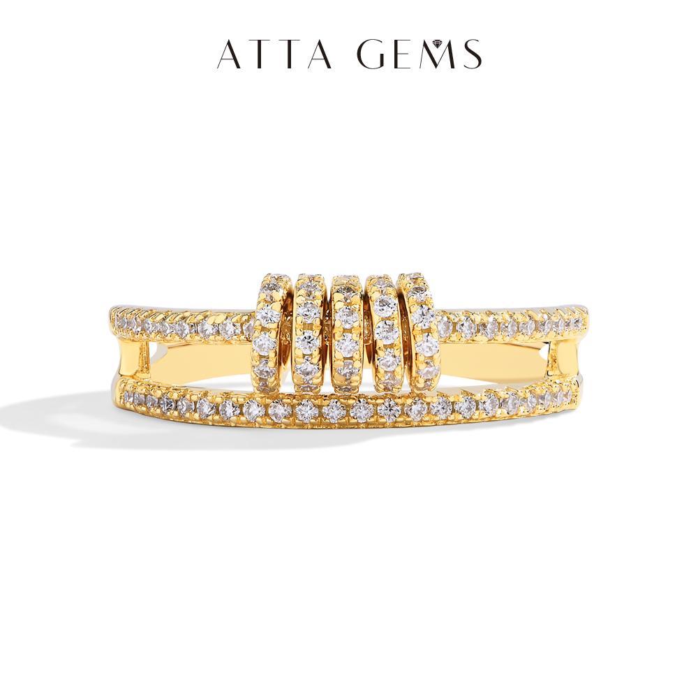 Full Synthetic Moissanite Ring for Women Men Circle Halo Handmade 925 Sterling SIlver Rings Wedding Bride jewelry Gift R221 SpringStatements