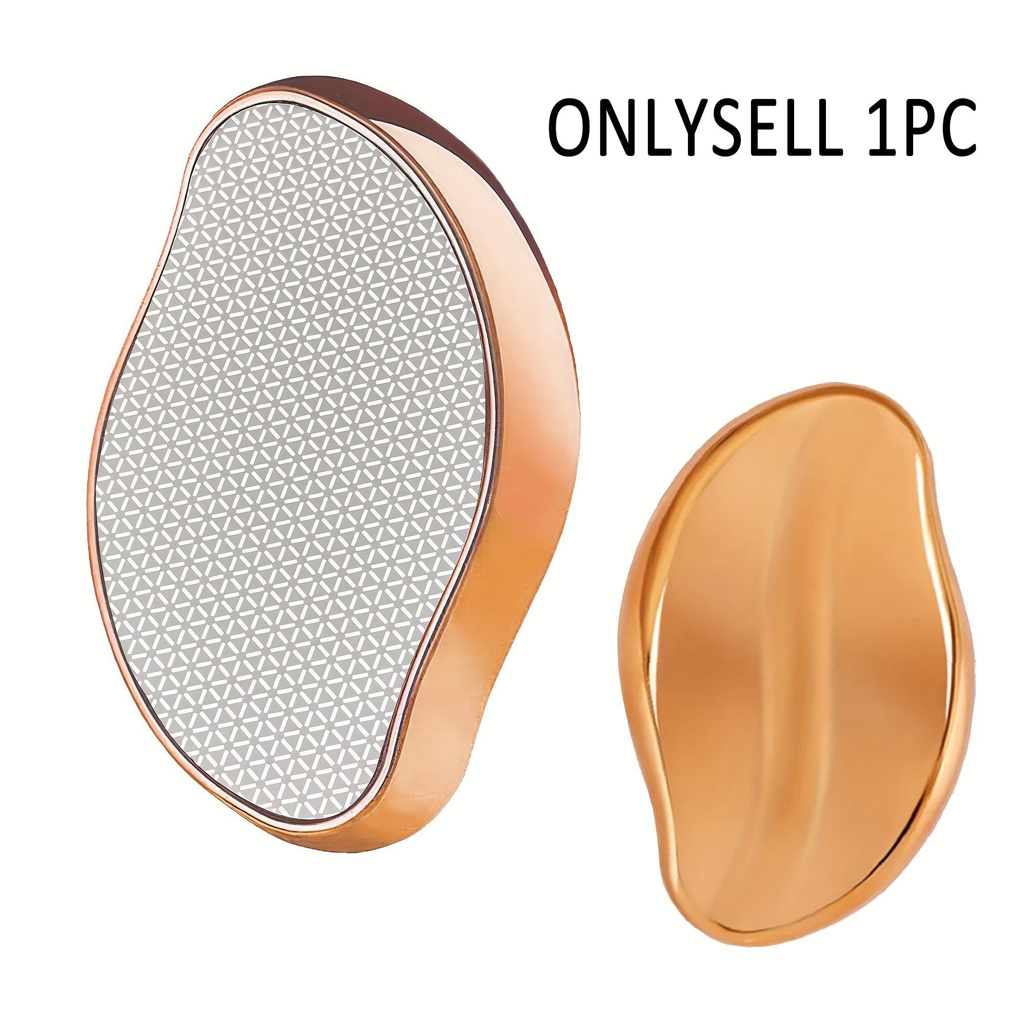 Crystal Hair Remnoval Tool Hair Removal Unisex Pain-Free ExfoliatorReusable Waterproof,Blue Gold Silver Colors, Designed foruse on smooth skin on the back,arms,and legs.I For usein shaving. Ideal Mother's Day Gift, Christmas gift, Reusable Hair Remover