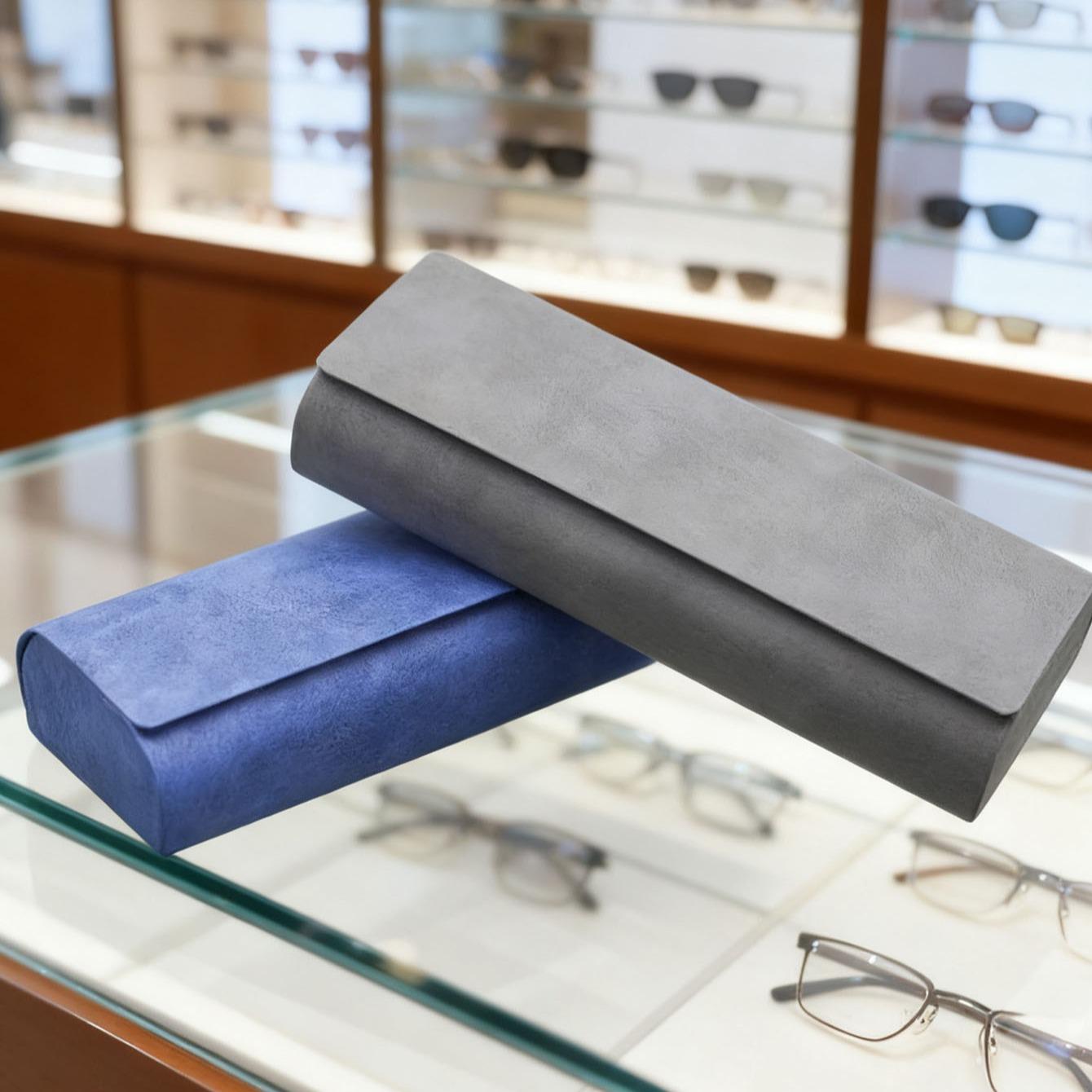 Luxury Magnetic Eyeglass Case, Portable High-End Storage Box, Simple Design, Style, Lightweight, Elegant Eyewear Organizer
